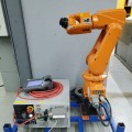 ABB IRB 120 Robot w/ IRC5 Controller, Teach Pendant, and Cables